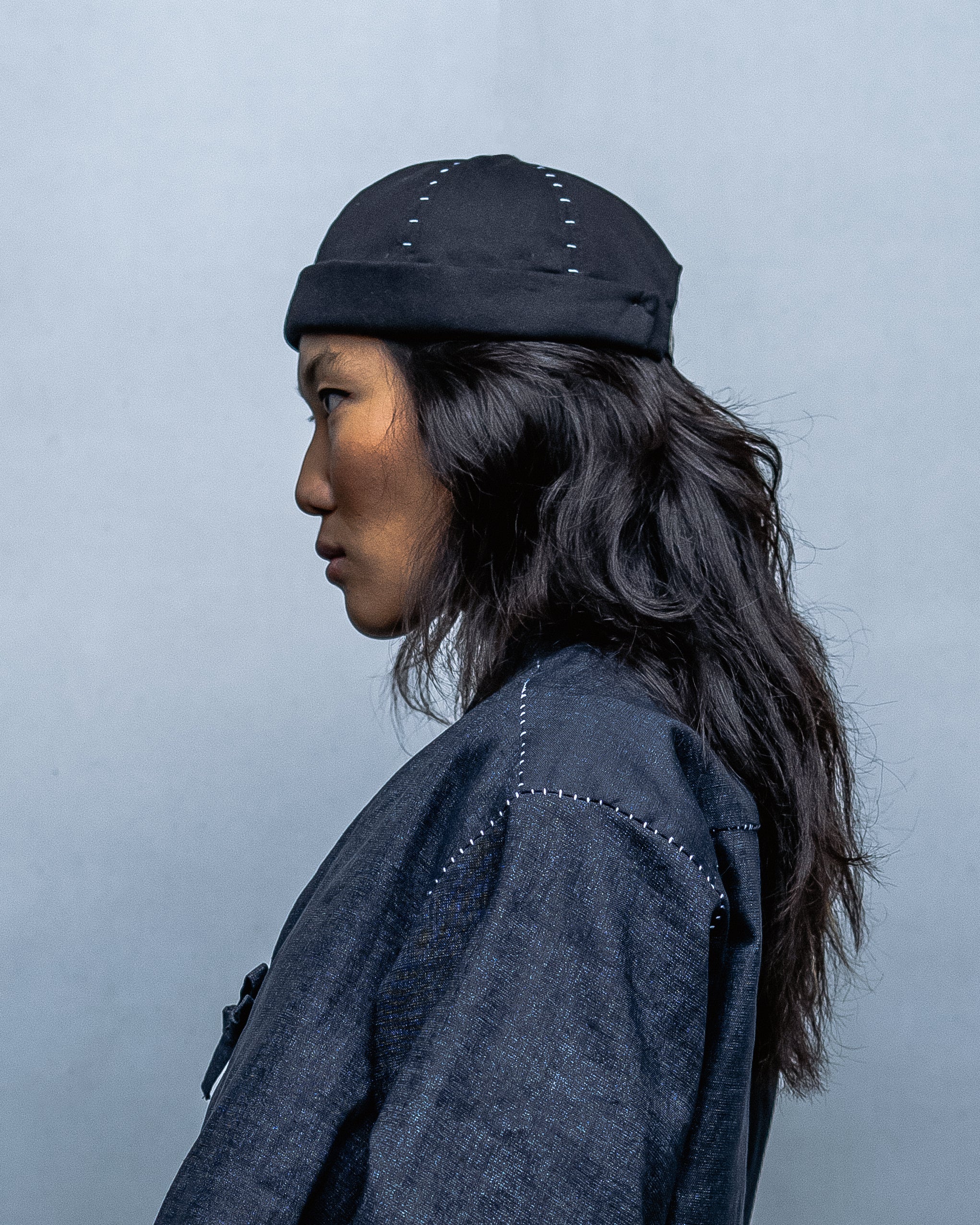 dennis-chuene-sailor-cap-m-tze-baumwolle-blau image 2