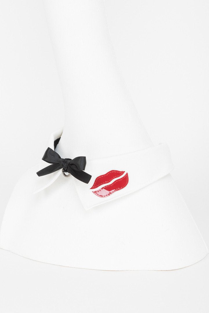 fr-ulein-kink-kiss-lead-halsband-creme-mit-leine image 6