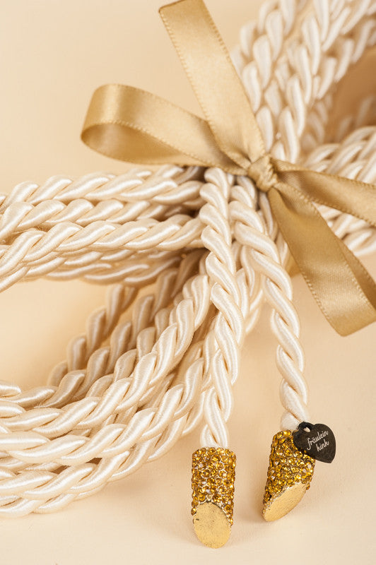 fr-ulein-kink-gold-lace-lasso-set-halsband-mit-seil image 4