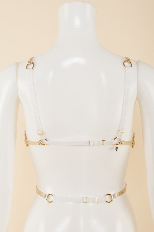 fr-ulein-kink-gold-lace-harness-gold-spitze-cage-bh image 4