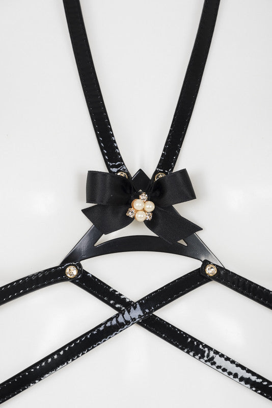 fr-ulein-kink-ritsy-harness-leder-harness-schwarz-gold image 3