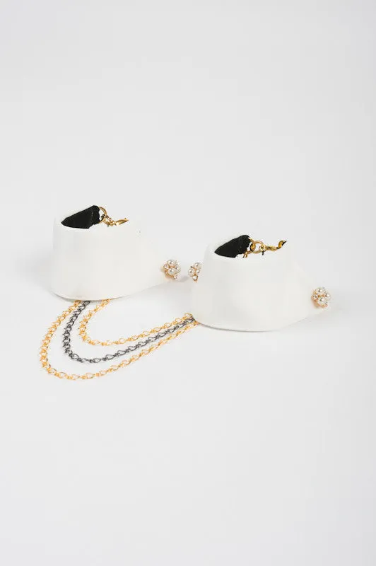 fr-ulein-kink-blanc-satin-cuffs-fu-fesseln-ivory-mit-kette image 1