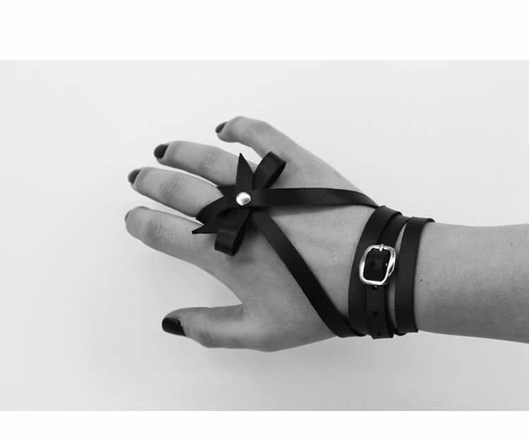 amoreze-cupid-leder-armband-wristband-schwarz-one-size image 3