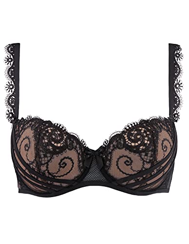 aubade-crazy-in-love-a-la-folie-demi-bh-schwarz-75b image 8