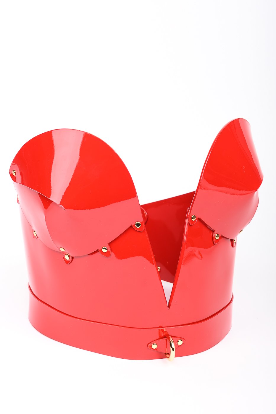 fr-ulein-kink-roja-corset-korsett-rot-lack-gr-one image 4