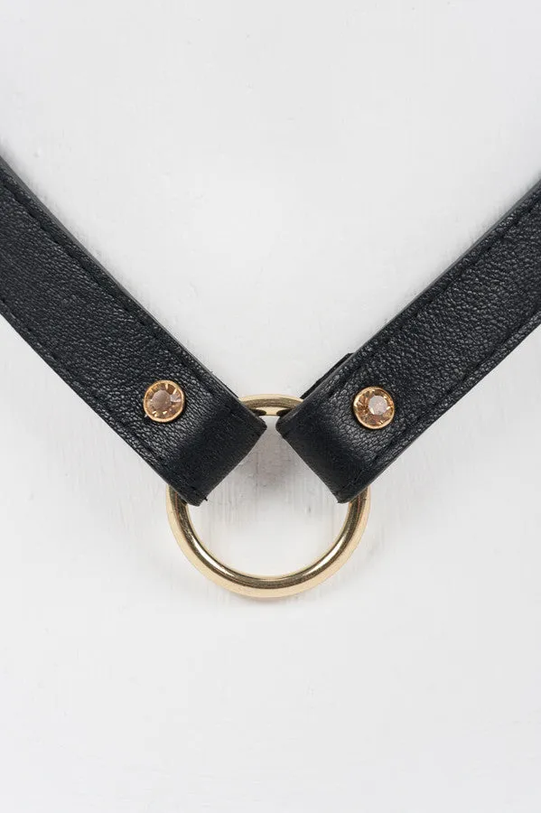 fr-ulein-kink-collars-caviar-halsband-leder-schwarz-gold image 1