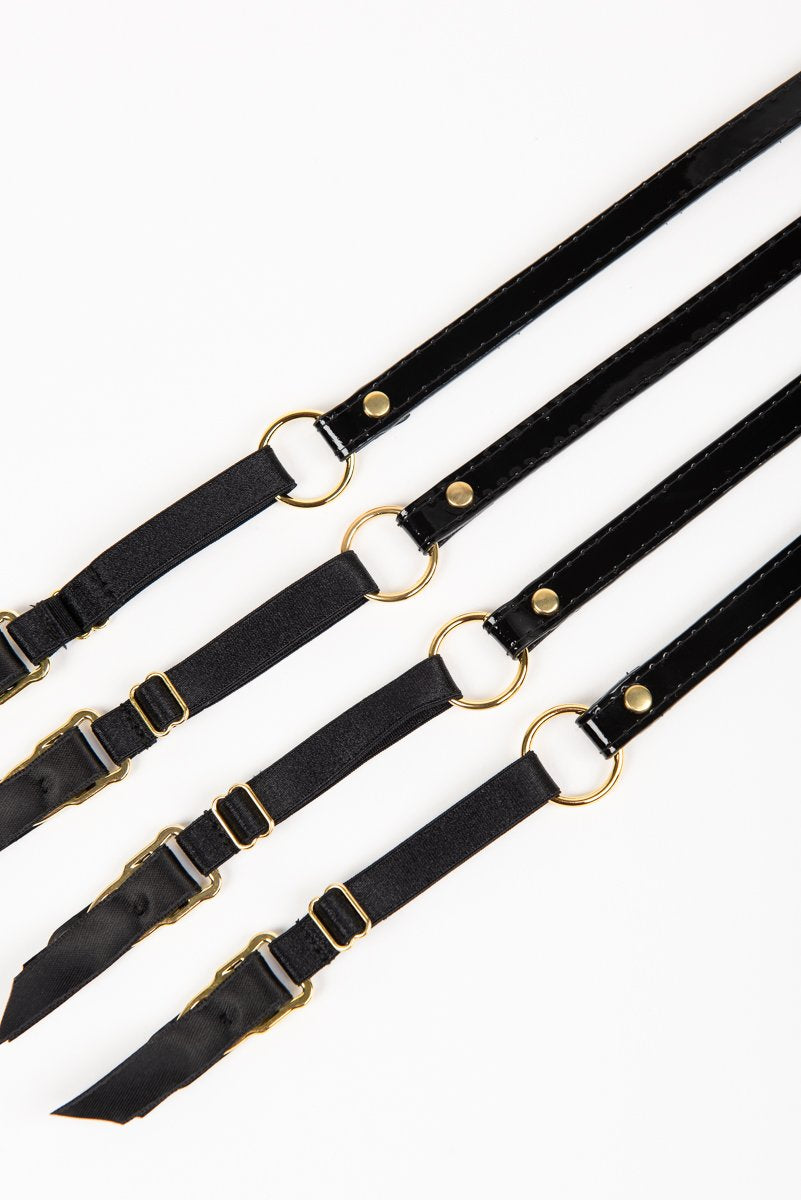 fr-ulein-kink-leone-strapshalter-schwarz-lackleder-l-we image 4