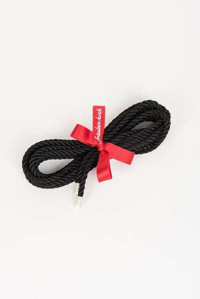 fru00e4ulein-kink-kiss-lasso-bondageseil-5-meter-schwarz image 2