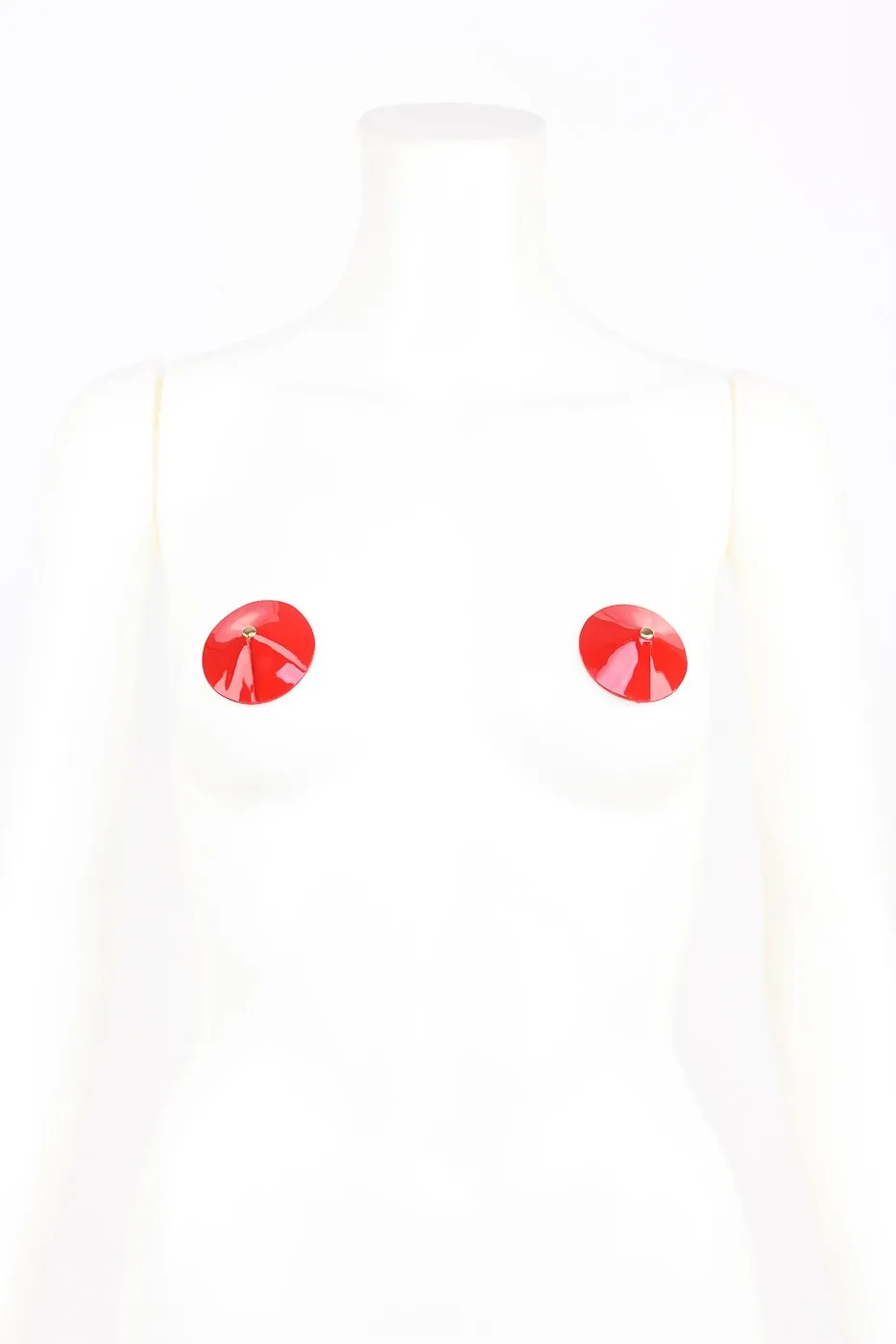 fr-ulein-kink-roja-pasties-nippelcover-rot-lack-mit-goldniete image 1