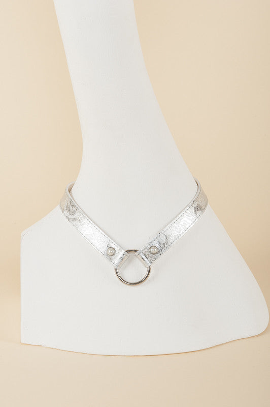 fraulein-kink-silver-lace-lasso-set-halsband-silberspitze image 5