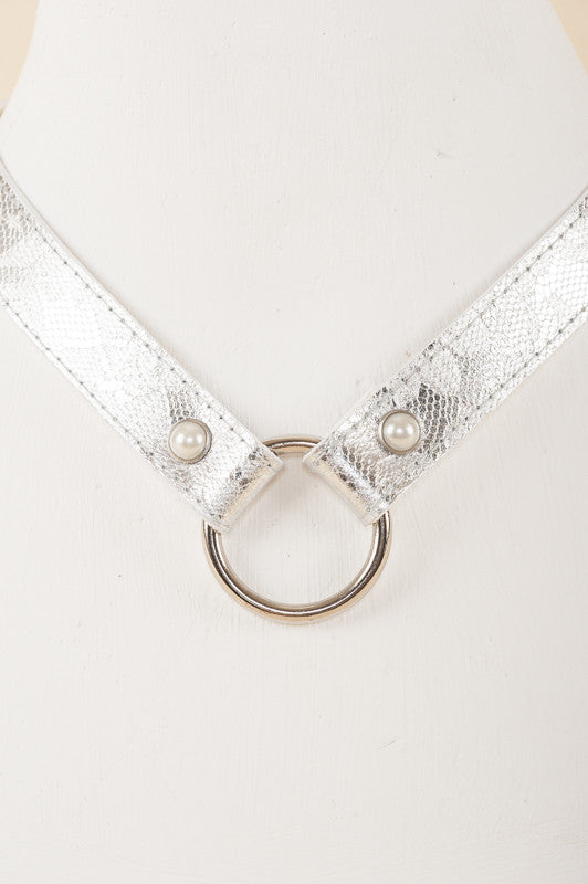 fraulein-kink-silver-lace-lasso-set-halsband-silberspitze image 3