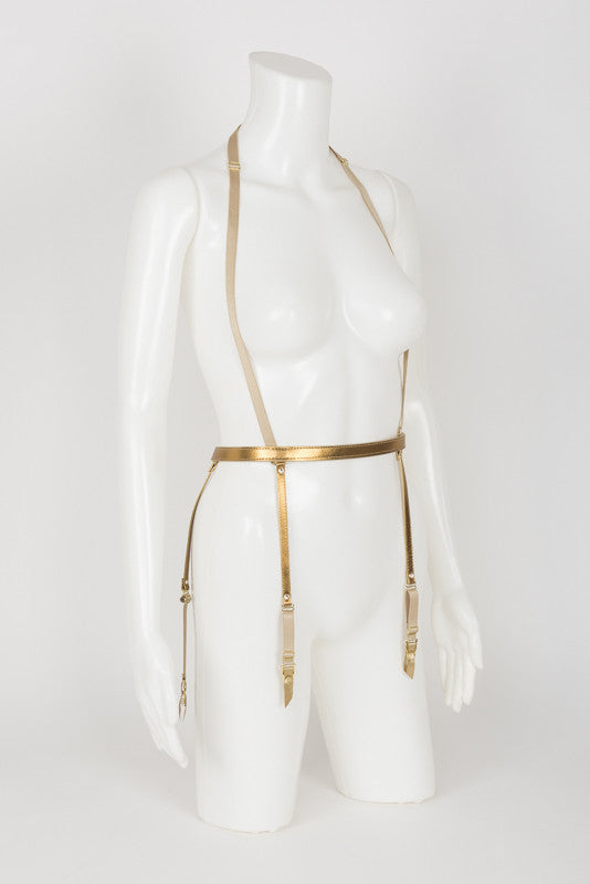 fr-ulein-kink-lavish-strapshalter-bronze-leder image 4