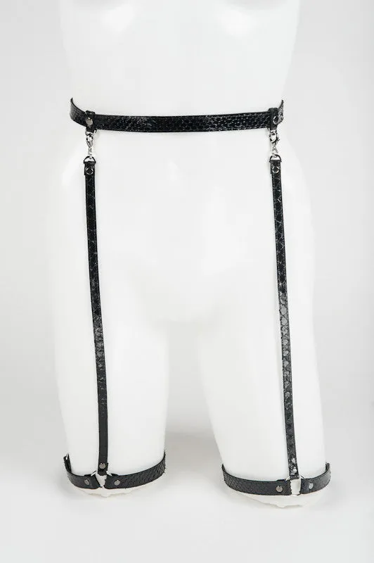 fr-ulein-kink-ebony-garter-belt-strapsg-rtel-schwarz image 1