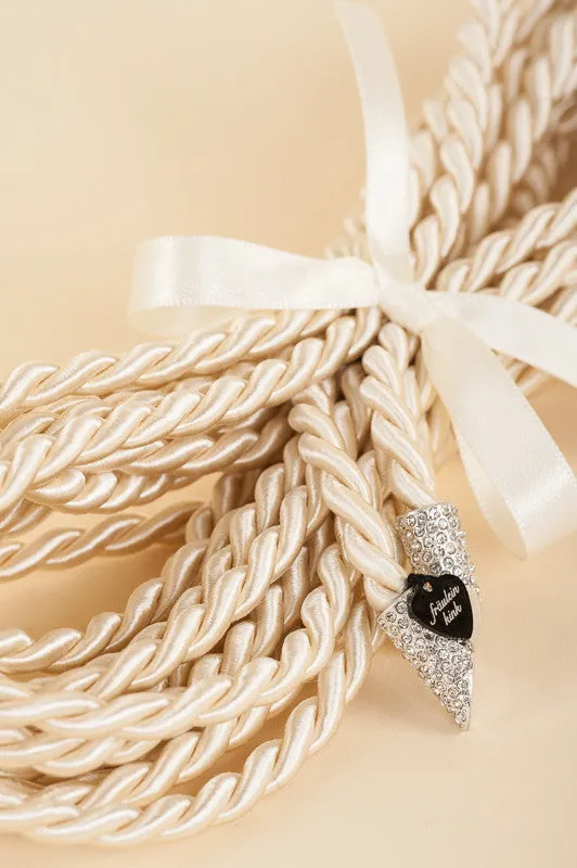fraulein-kink-silver-bridal-lasso-seil-5-meter-elfenbein image 1