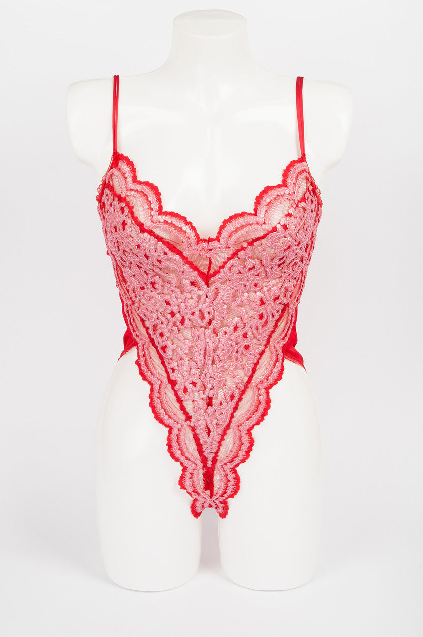 fr-ulein-kink-sunset-bodysuit-body-rot-spitze-s-m image 3