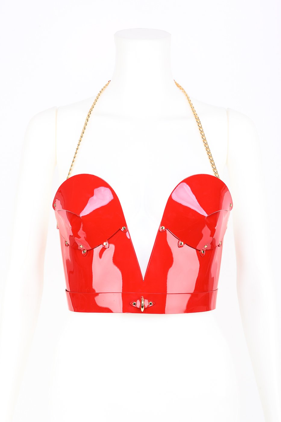 fr-ulein-kink-roja-corset-korsett-rot-lack-gr-one image 1