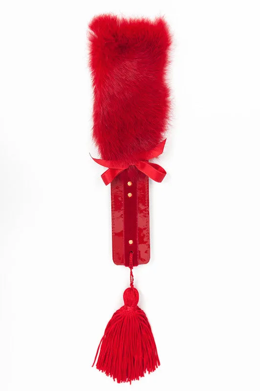 fraulein-kink-rouge-paddle-klatsche-rot-lackleder image 1