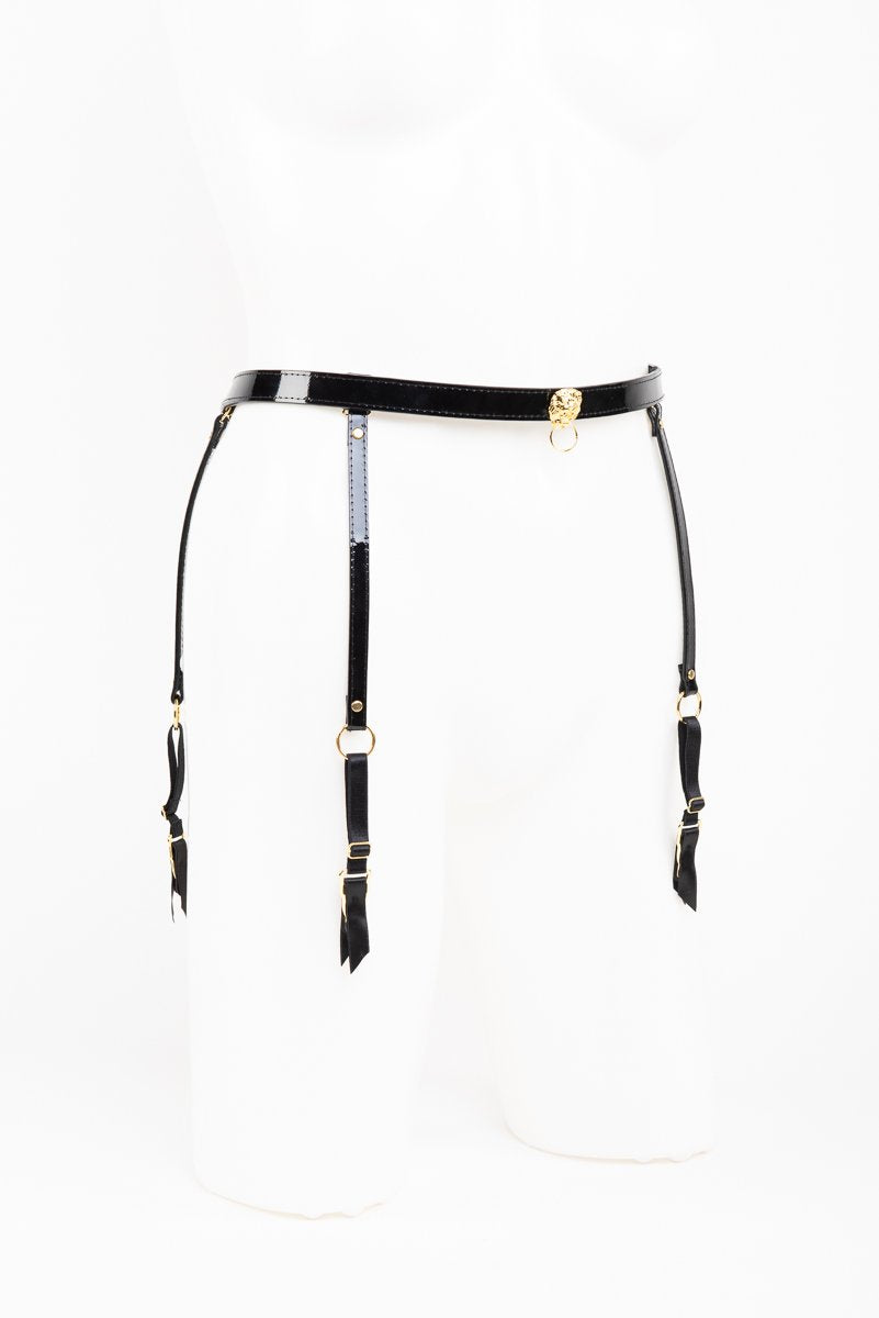fr-ulein-kink-leone-strapshalter-schwarz-lackleder-l-we image 5